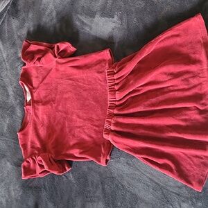 H&M Red velvet set